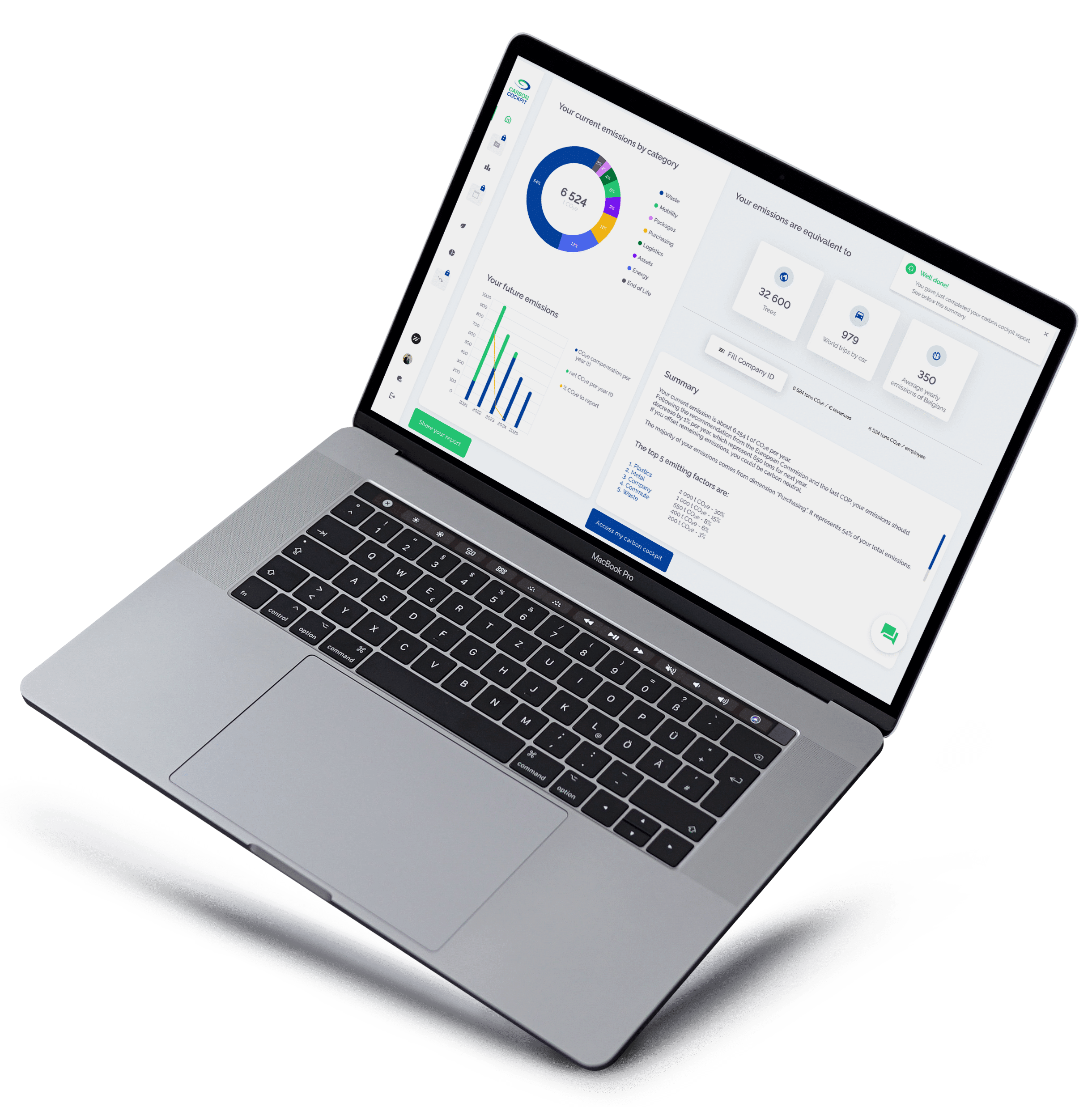 Carbon Cockpit - carbon management platform