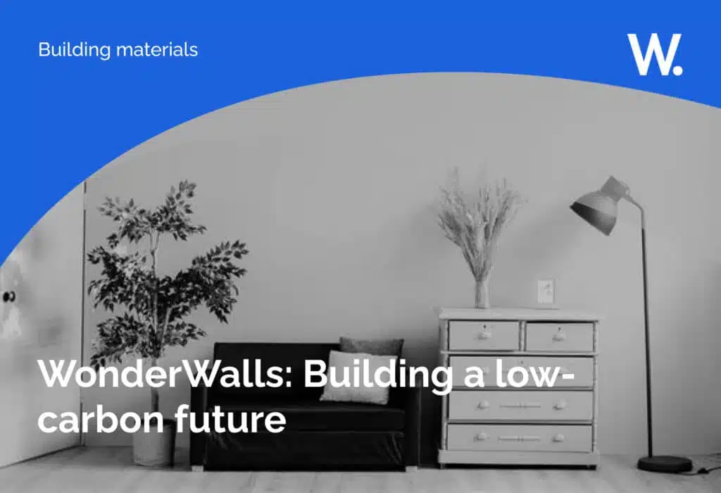 WonderWalls: Building a low-carbon future