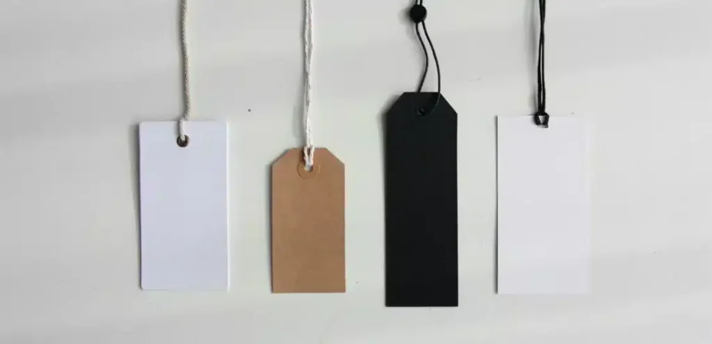 labels representing digital tagging